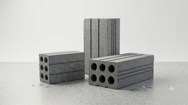 Bộ 3 sản phẩm gạch ống 6 lỗ vat lieu xay tuong